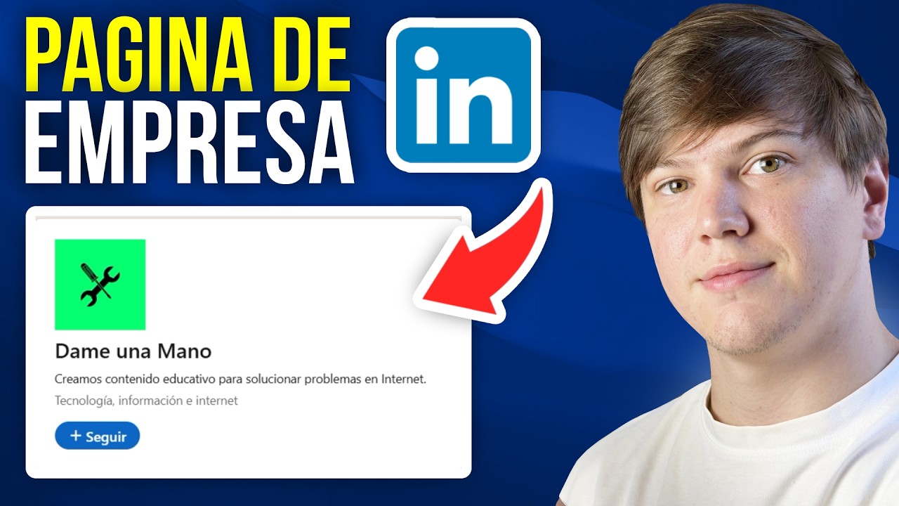 Como CREAR un PERFIL de EMPRESA en Linkedin - Paso a Paso - YouTube