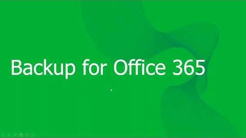 Critical Reasons for Office 365 Backup