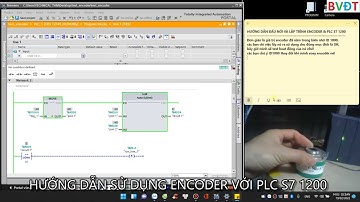 HƯỚNG DẪN SỬ DỤNG ENCODER VỚI PLC S7-1200
