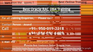 Oracle RAC DBA Training freelance online training in India screenshot 5