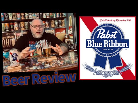 Pabst Blue Ribbon “PBR” American Lager / Review #1088