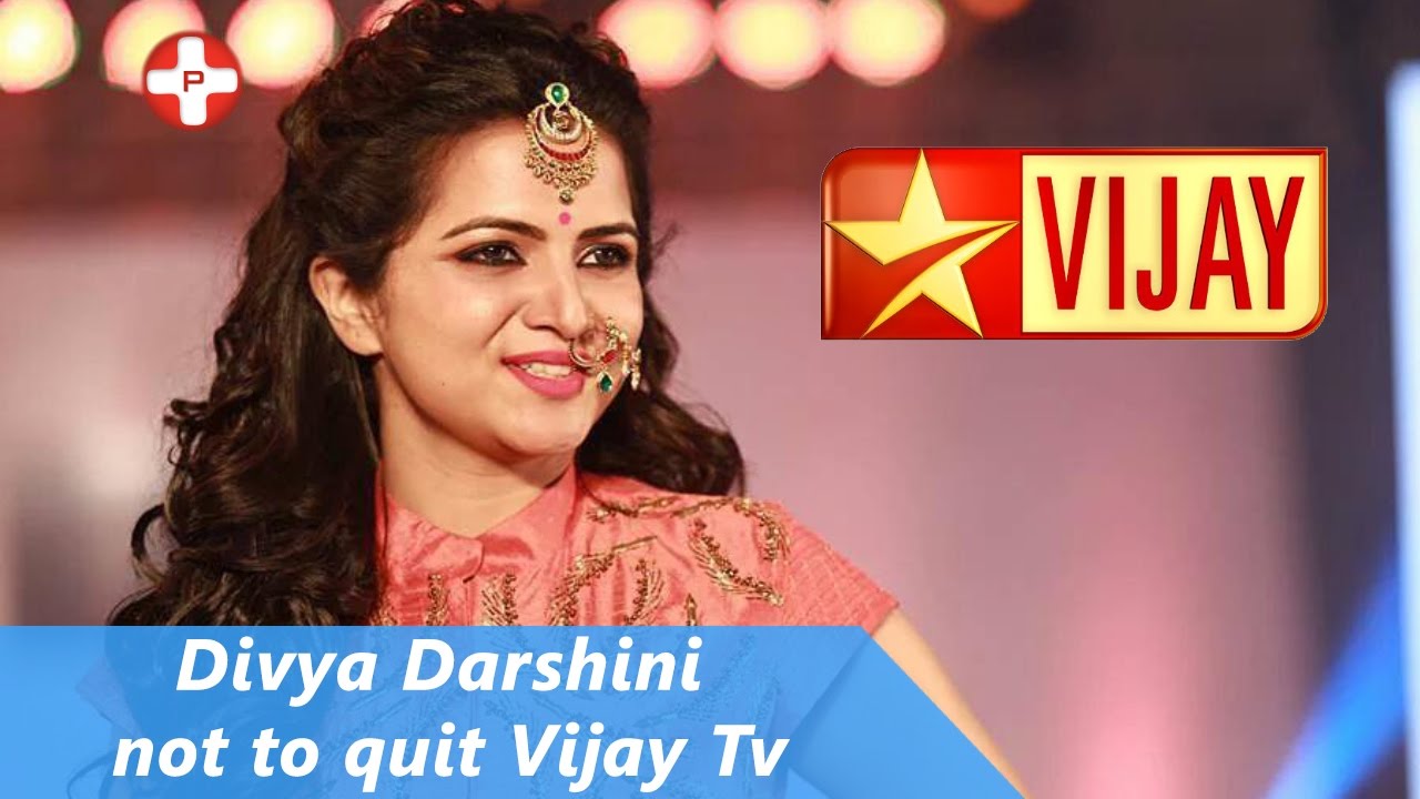 Divya Darshini not to quit Vijay Tv  Anchor  DD  Koffee with DD  Latest Cinema News