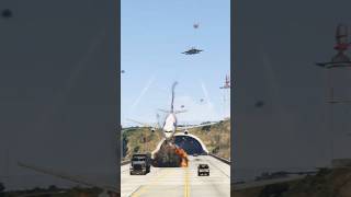 Fire in Engine Pilot Chooses Highway for Emergency Landing Gta-5