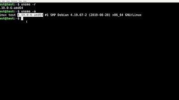 How to check kernel version in Linux