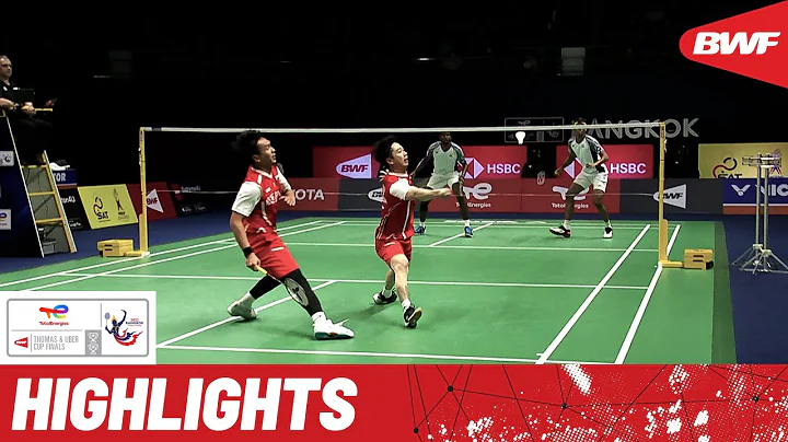 India and Indonesia square off in historic Thomas Cup final - DayDayNews