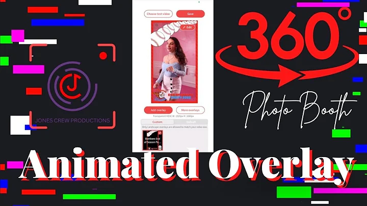 Animated Overlay Instructional HEVC Video | LumaBooth | Canva | Final Cut Pro | 360 Photo Booth