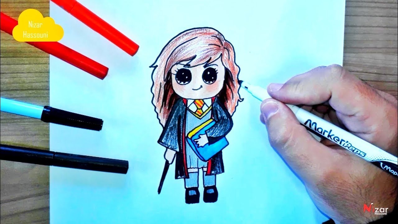 Comment dessiner hermione granger
