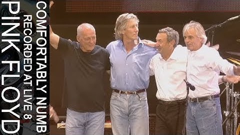 Pink Floyd - Comfortably Numb (Recorded at Live 8)