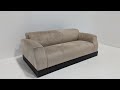 Promemoria plush teddy sofa the designer furniture company
