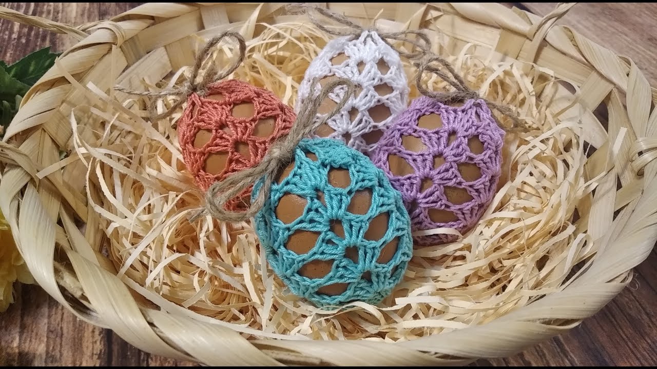 ЧЕХОЛ ДЛЯ ПАСХАЛЬНОГО ЯЙЦА крючком / EASTER EGG Crochet CASE
