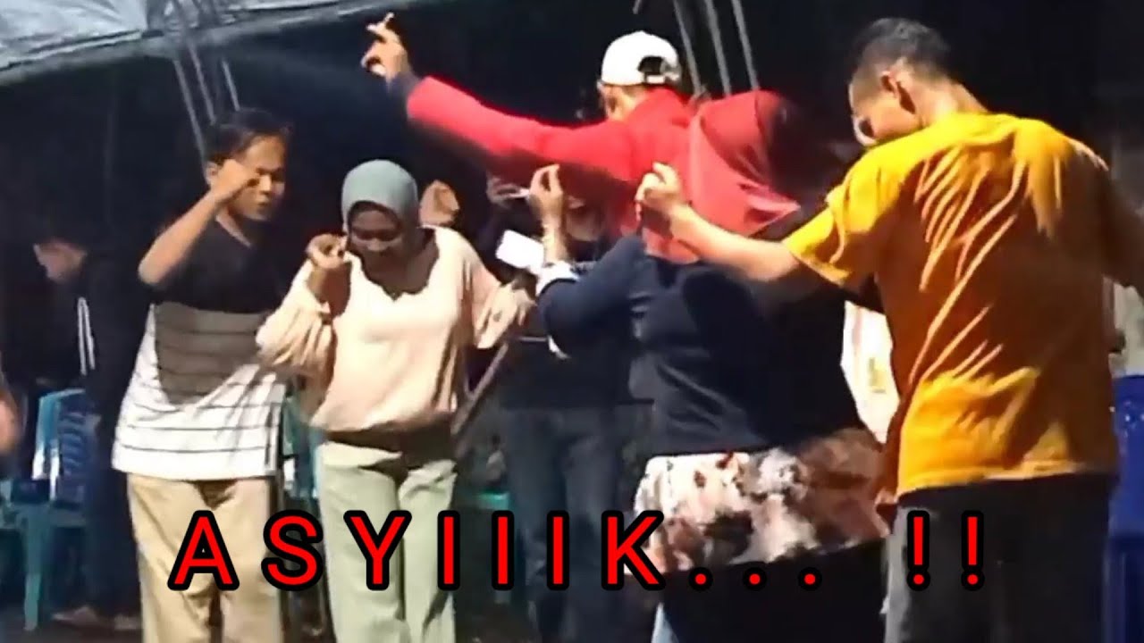 Ngerii!! Joget Dangdut paling Assoi,Fokus Baju Merah kuNing dan ...