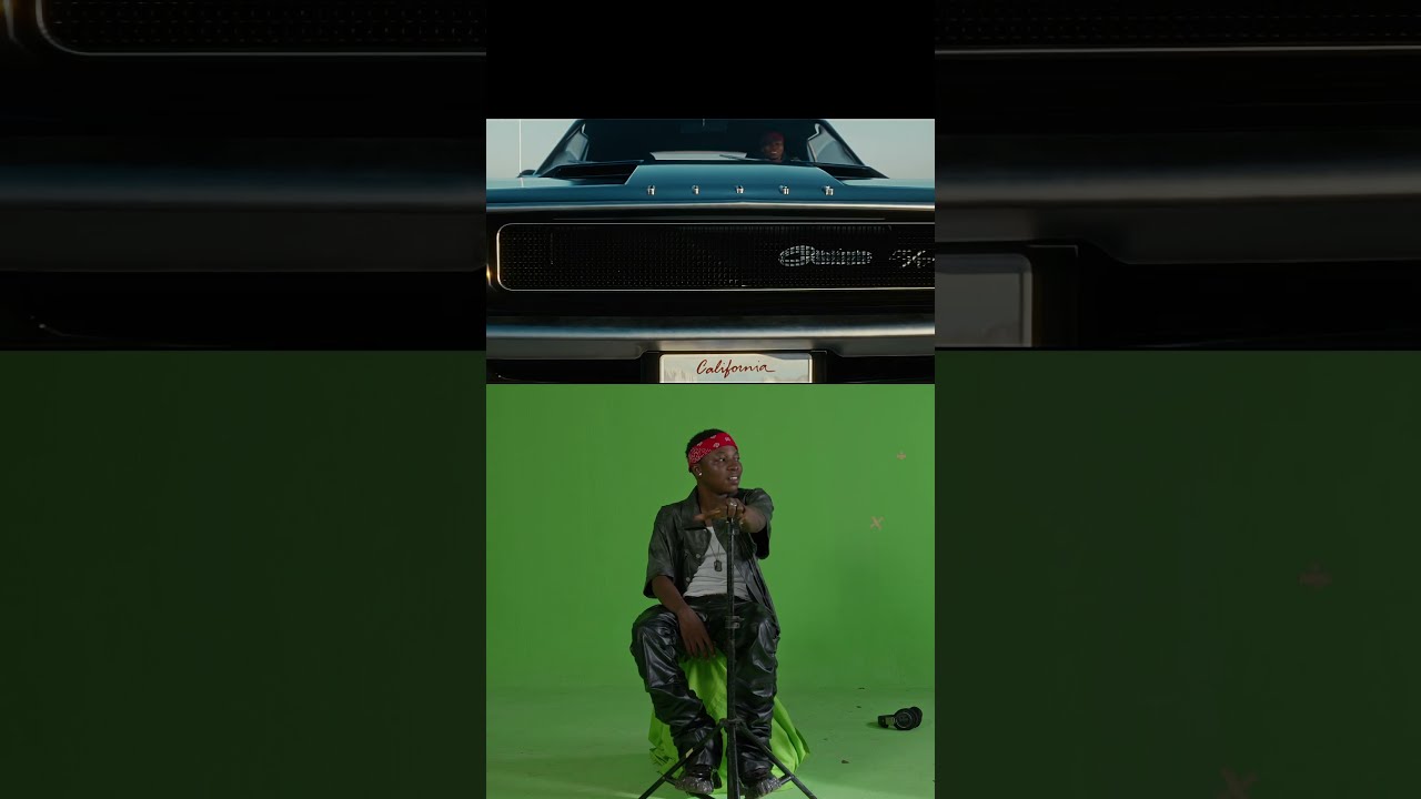 Greenscreen Before & After | VFX Breakdown | Blender 3D + After Effects #Shorts