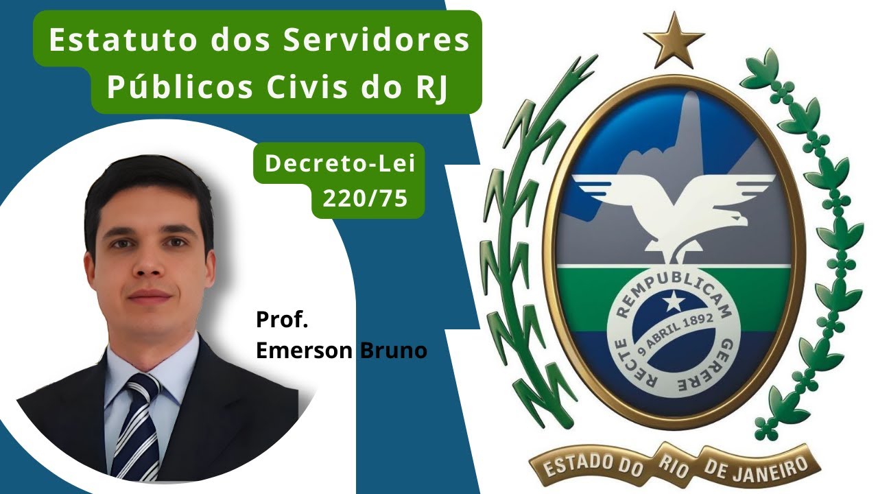 RJ - Estatuto dos Servidores - Arts. 1º a 7º (Dec-Lei 220/75)