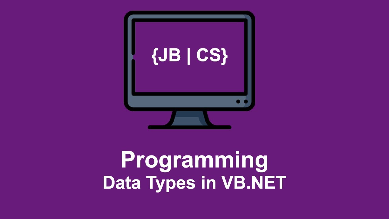 Data Types In VB Net type Vb Net 
