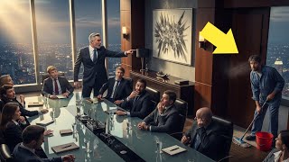 Billionaire CEO Humiliated a Janitor… His Next Words Left Everyone SPEECHLESS