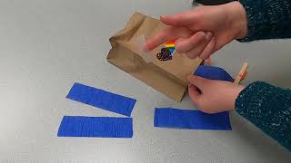K-5 March Crafty Kids - Paper Bag Kites - 3/1/21