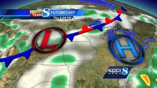 KCCI video weather forecast