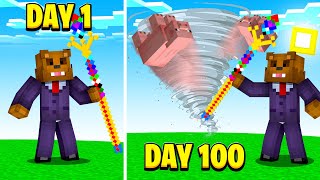 I Survived 100 Days As A Wizard In Minecraft (Here's What Happened)