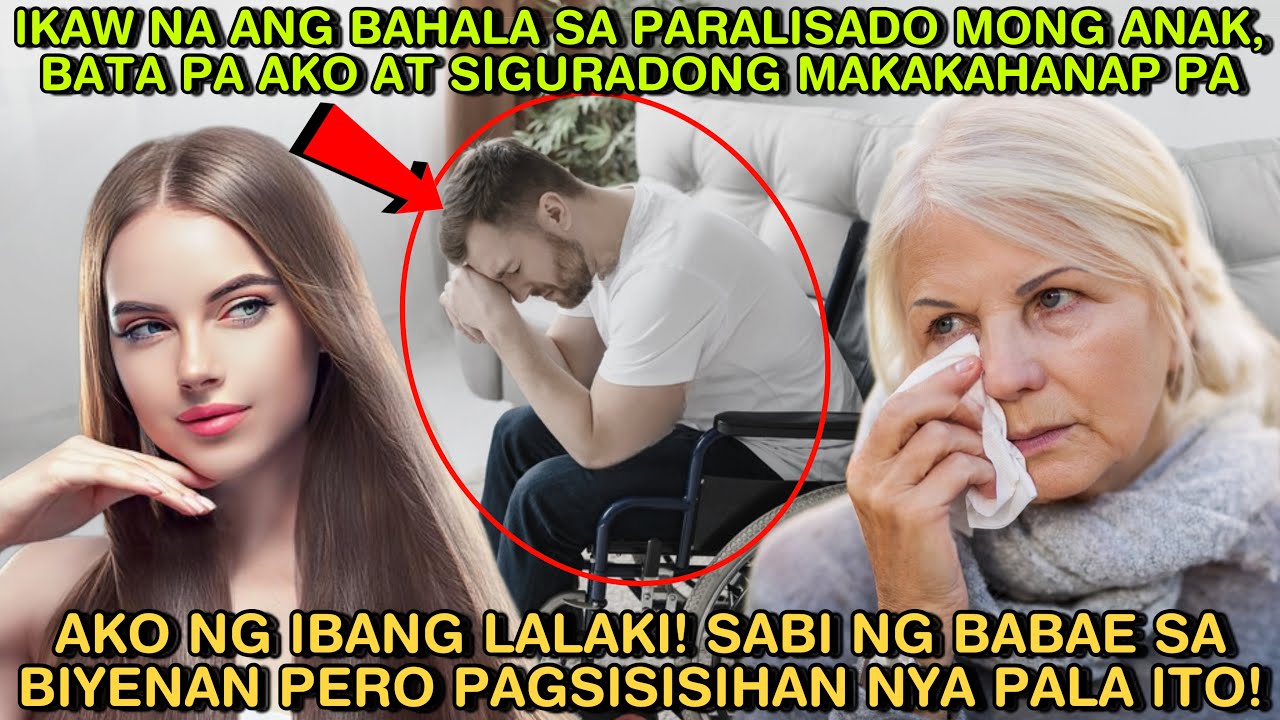 BABAENG MAGANDA INIWAN ANG ASAWA NA NAKA-WHEELCHAIR PARA HUMANAP NG MAYAMAN NA LALAKI ETO ANG KARMA