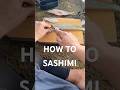 獲ってすぐ刺身で喰う休日 #cooking #camping #fishing