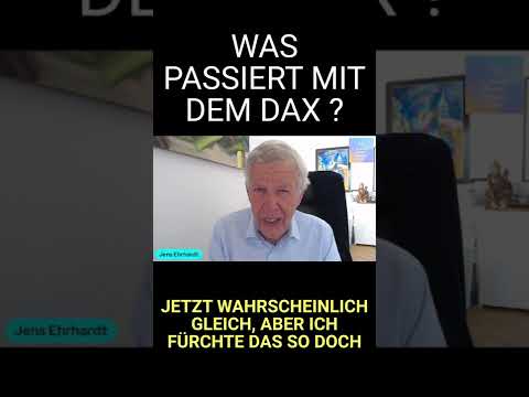 Wie tief kann der DAX noch fallen, Jens Ehrhardt ?