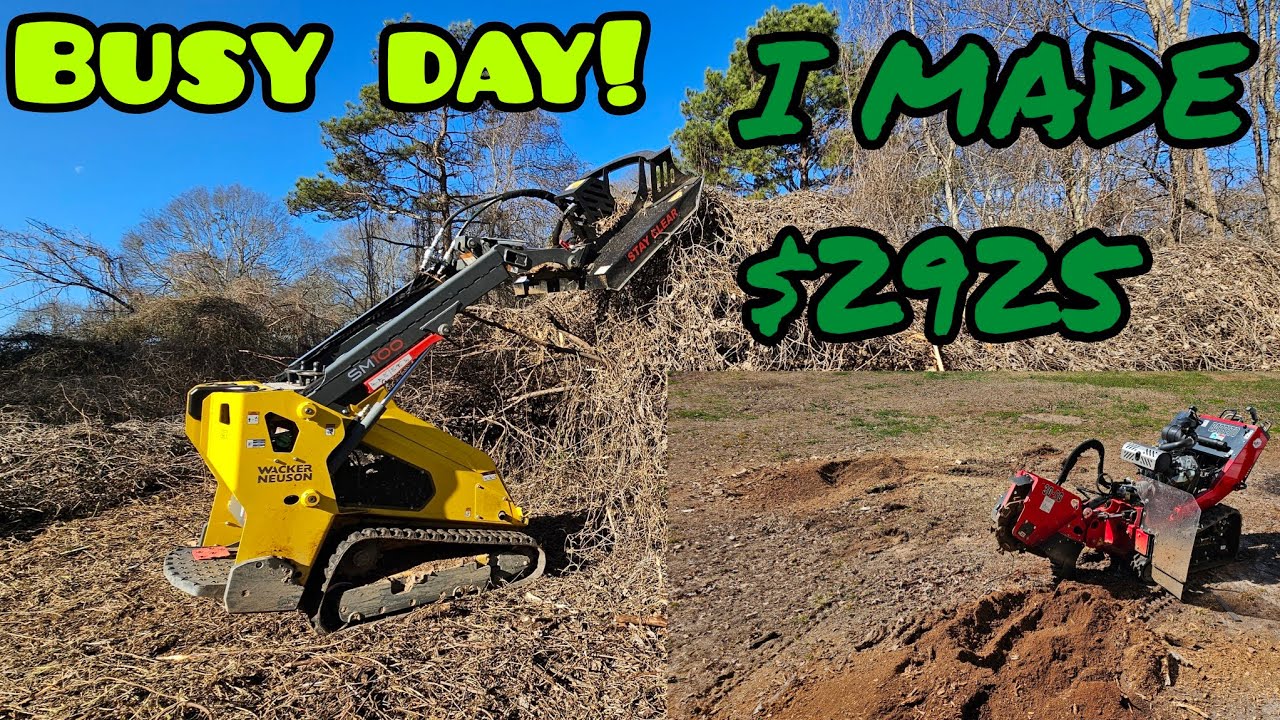 My small business made almost $3000 yesterday! This is how - Brush Cutting / Junk Removal