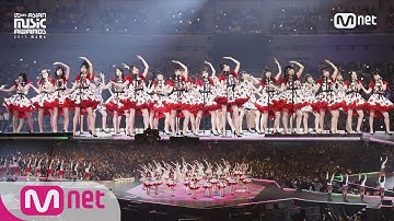 [2017 MAMA in Japan] AKB48&CHUNG HA&Weki Meki&PRISTIN&fromis_9&Idol School Class 1_IT