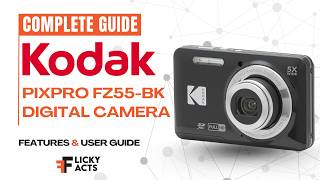 How to Use: Kodak PIXPRO FZ55-BK Digital Camera | Setup Guide and Features