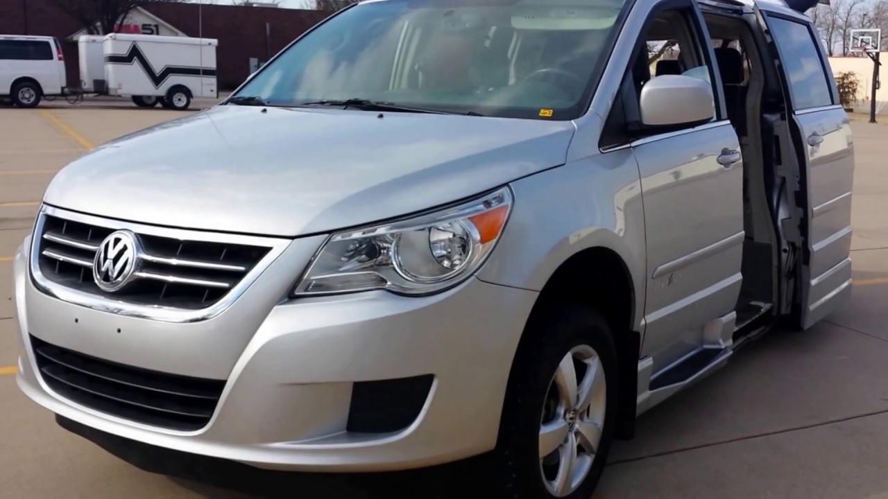 Mobility/Wheelchair Van 2011 Volkswagen Routon 72k, $19,950 - YouTube