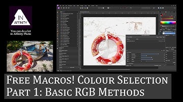 Free Macros! Colour Selection Part 1: Basic RGB Methods