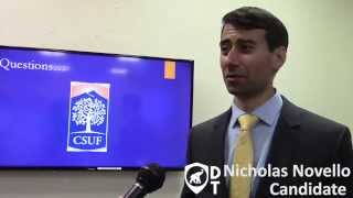 CSU Fullerton Director of Financial Aid Search: Nicholas Novello