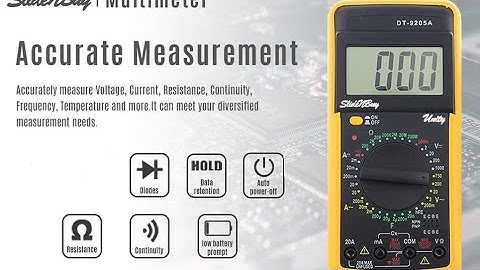 UNITY Digital MULTIMETER Unboxing