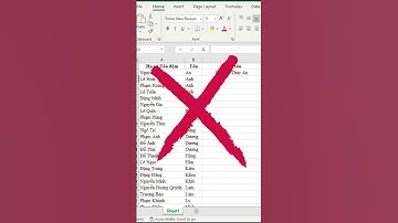 CÁCH GHÉP CỘT HAY GHÉP TÊN TRONG EXCEL | 1 MINUTE TO MASTER EXCEL | OH CÔNG NGHỆ