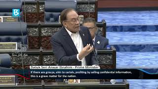 No compromise on intelligence leaks, full probe underway - PM Anwar