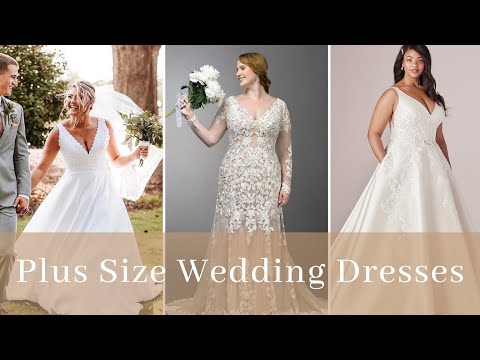 Plus Size Wedding Dresses - What Wedding Dress Looks Best On Plus Size? PLUS SIZE WEDDING GOWNS!