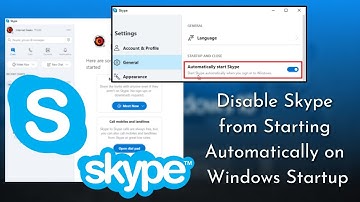 Disable or Stop Skype from Starting Automatically on Windows Startup