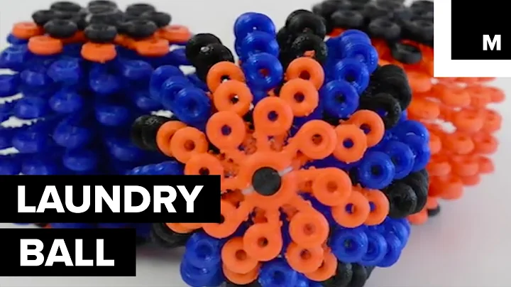 Laundry ball that catches all those nasty microfib...