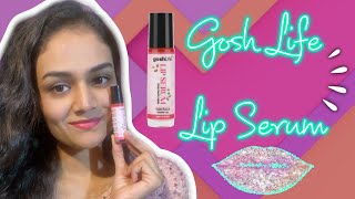 My Lip Care Routine - PLUMP, SOFT, PINK LIPS | GoshLife Lip Serum screenshot 2