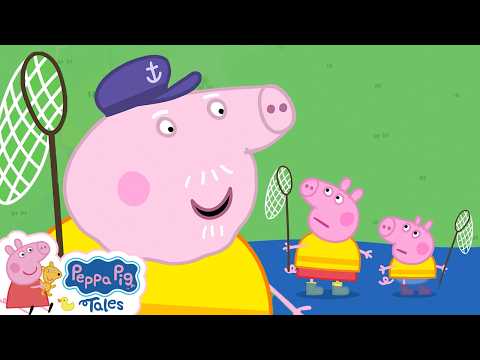 Grandpa's Fishing Trip 🐟 Kids Videos 🐽 Peppa Pig Full Episodes | All New Peppa Pig Tales