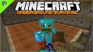 I Spent 4 HOURS making an underground Tree Farm! - Minecraft Underground Survival Guide (19)