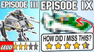 I Found the Most Underrated LEGO Star Wars Sets from EVERY Movie!