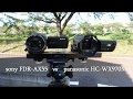 SONY FDR-AX55 vs Panasonic HC-WX970M