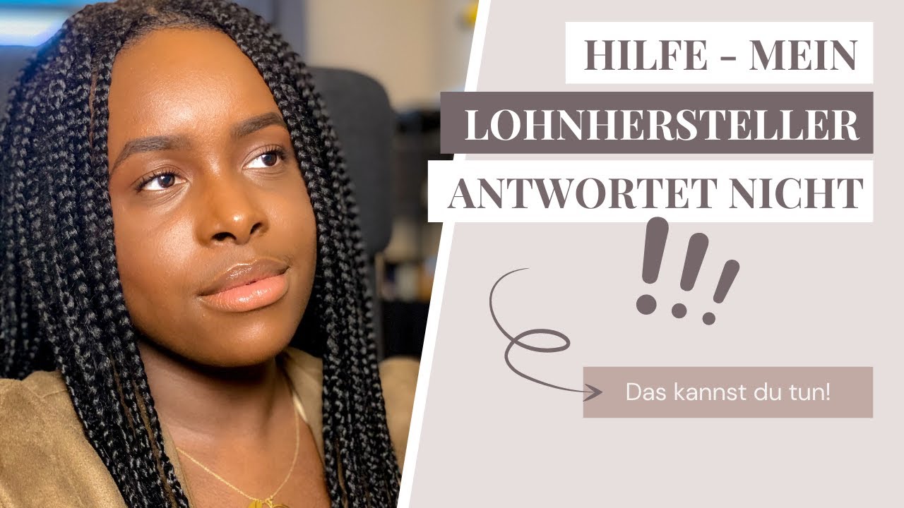 HILFE, mein Lohnhersteller antwortet nicht! - Das kannst du tun!