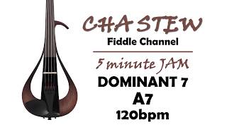 improvising over dominant 7 chords: key e major - a7 - 120bpm