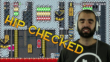 One-Screen Puzzle Highlight - Super Mario Maker - Door Blockade Puzzle by SeanHip2
