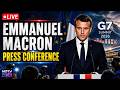Emmanuel Macron Live | French President Macron Live From France | Macron Press Conference