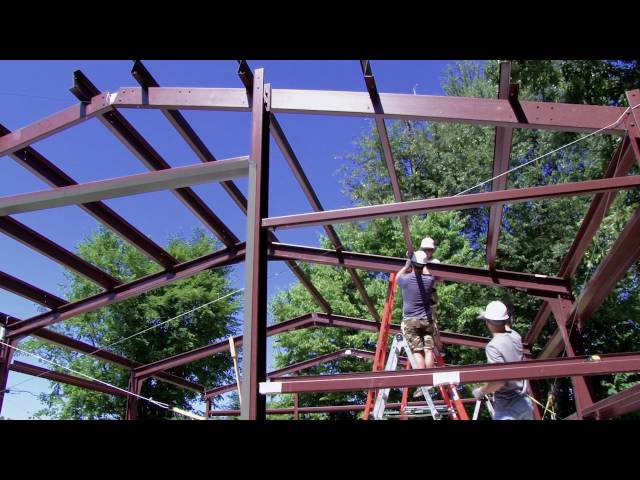 Centra Series Install - Step 29 - Install Roof Purlins class=