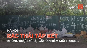 HÀ NỘI: RÁC THẢI TẬP KẾT KHÔNG ĐƯỢC XỬ LÝ,  GÂY Ô NHIỄM MÔI TRƯỜNG | VTC9