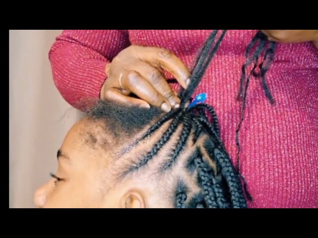 😱 10 MINUTES QUICK HAIRSTYLE USING BRAZILIAN WOOL 