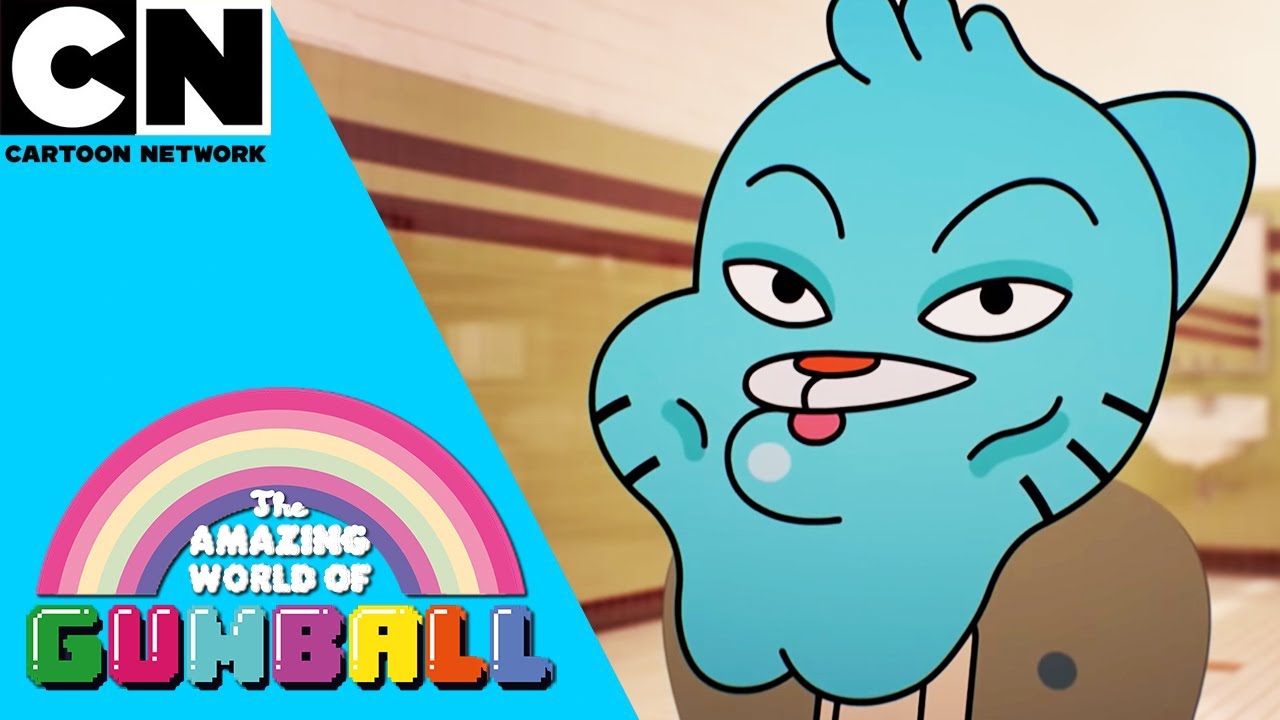 Gumball Watterson - This is me when cartoon network took a photo of me :{